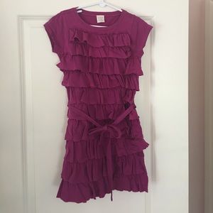 Crewcuts ruffle dress size 7