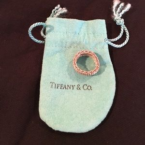 Tiffany & Co Mesh Ring (Authentic)