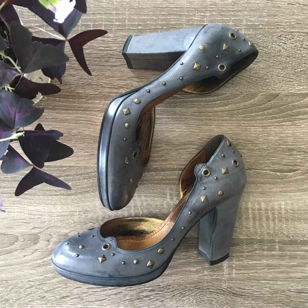 Miss Sixty Chunky Stud Heels