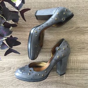 Miss Sixty Chunky Stud Heels