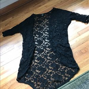 Lace cover up