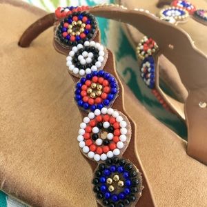 Flip flops beaded