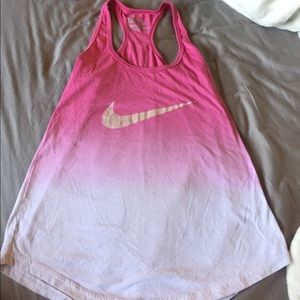 Nike workout razor back