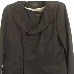 Banana Republic Monogram Black Dress Suit