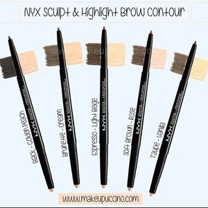 nyx brow contour