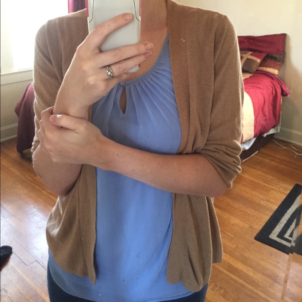 ✨B2G1✨Lightweight Tan Cardigan