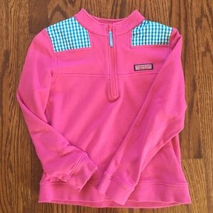 Vineyard vines girls 1/4 zip/ tag 14 /runs small.