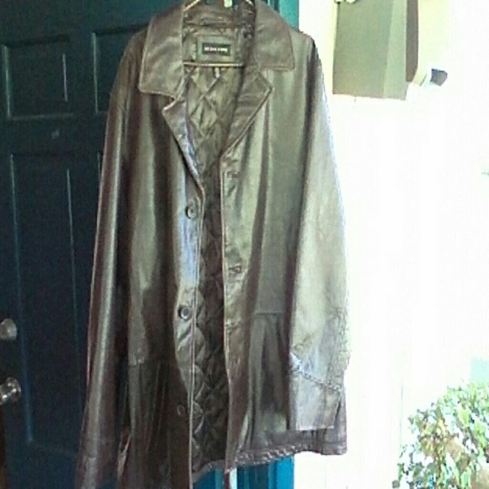 Leather jacket