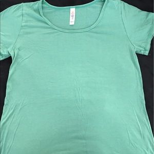 Green LulaRoe Classic T