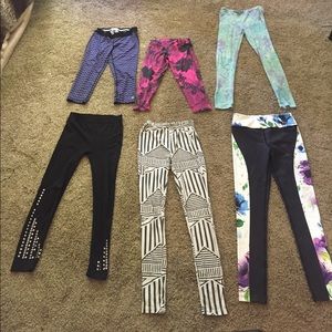 Bundle of 6 Yoga Leggings 🕉💜