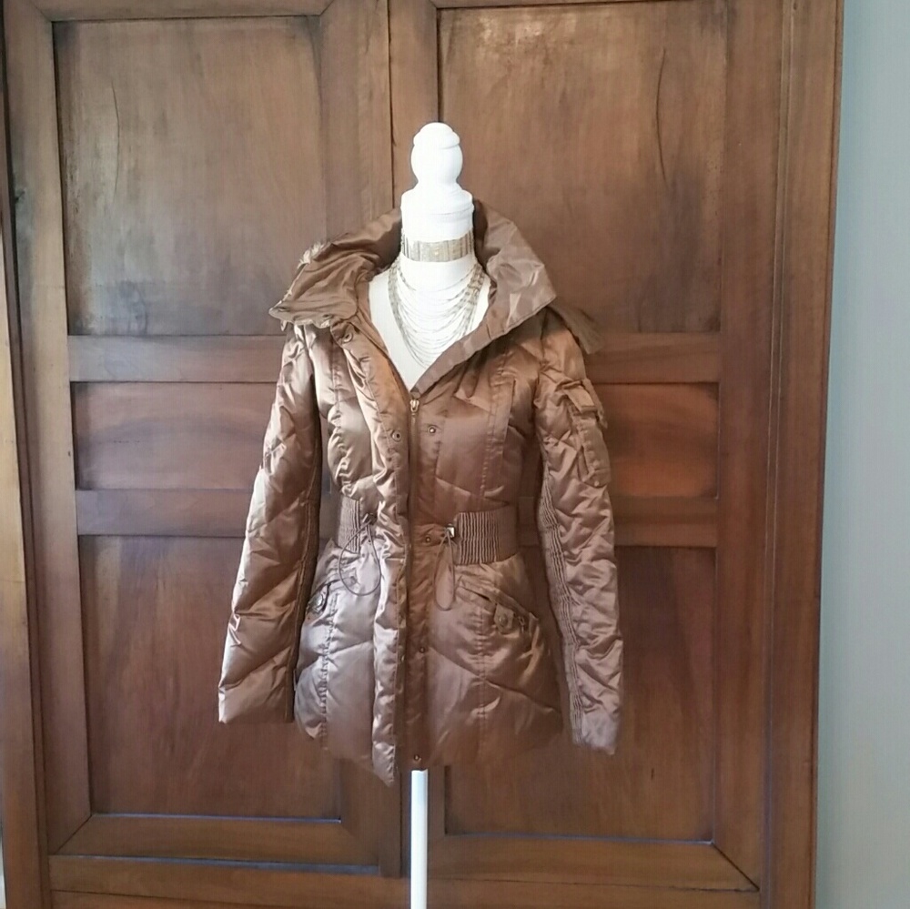 Miss Sixty copper puffer coat