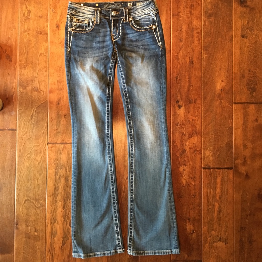 Miss Me Bootcut Jeans. Size 26.