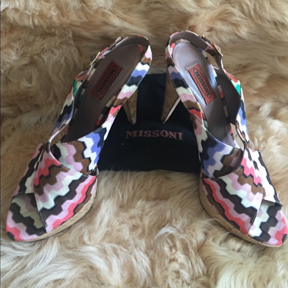 Missoni Platform Sandals