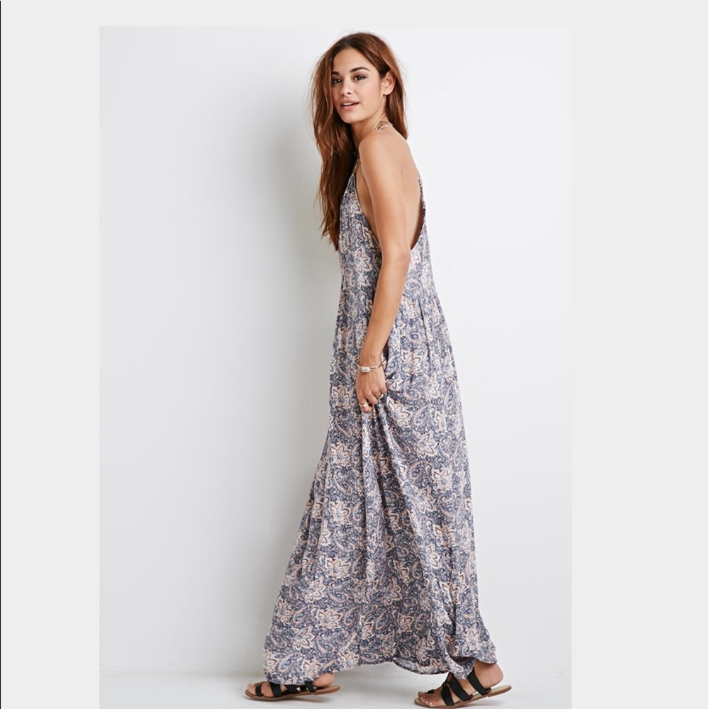 Cute paisley maxi dress