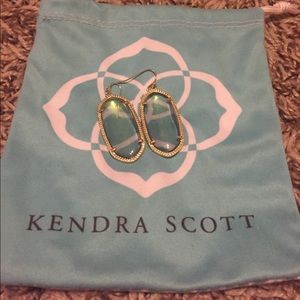 Kendra Scott Blue/Green Dani Earrings