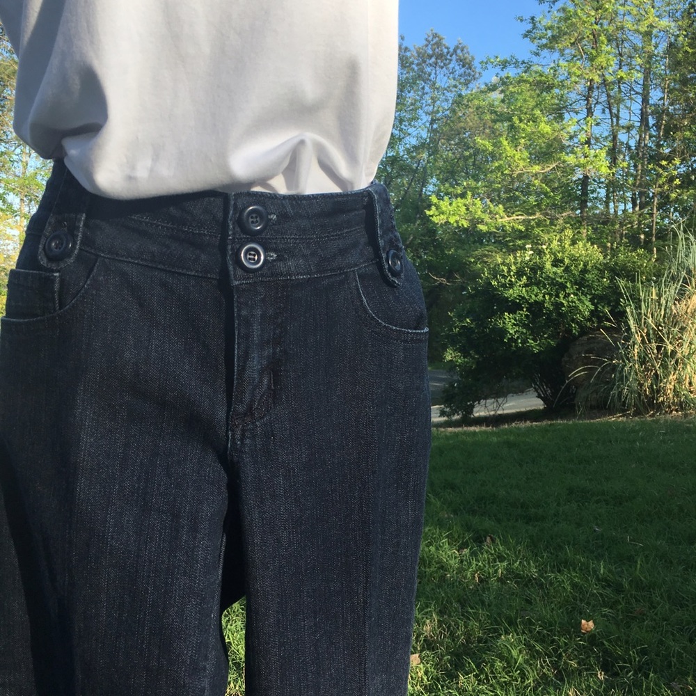 🎉a.n.a} modern flare jeans.