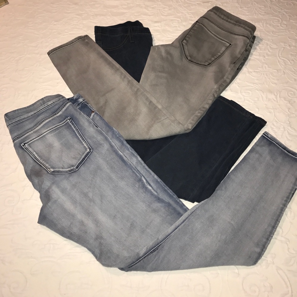 3 pairs of jeggings