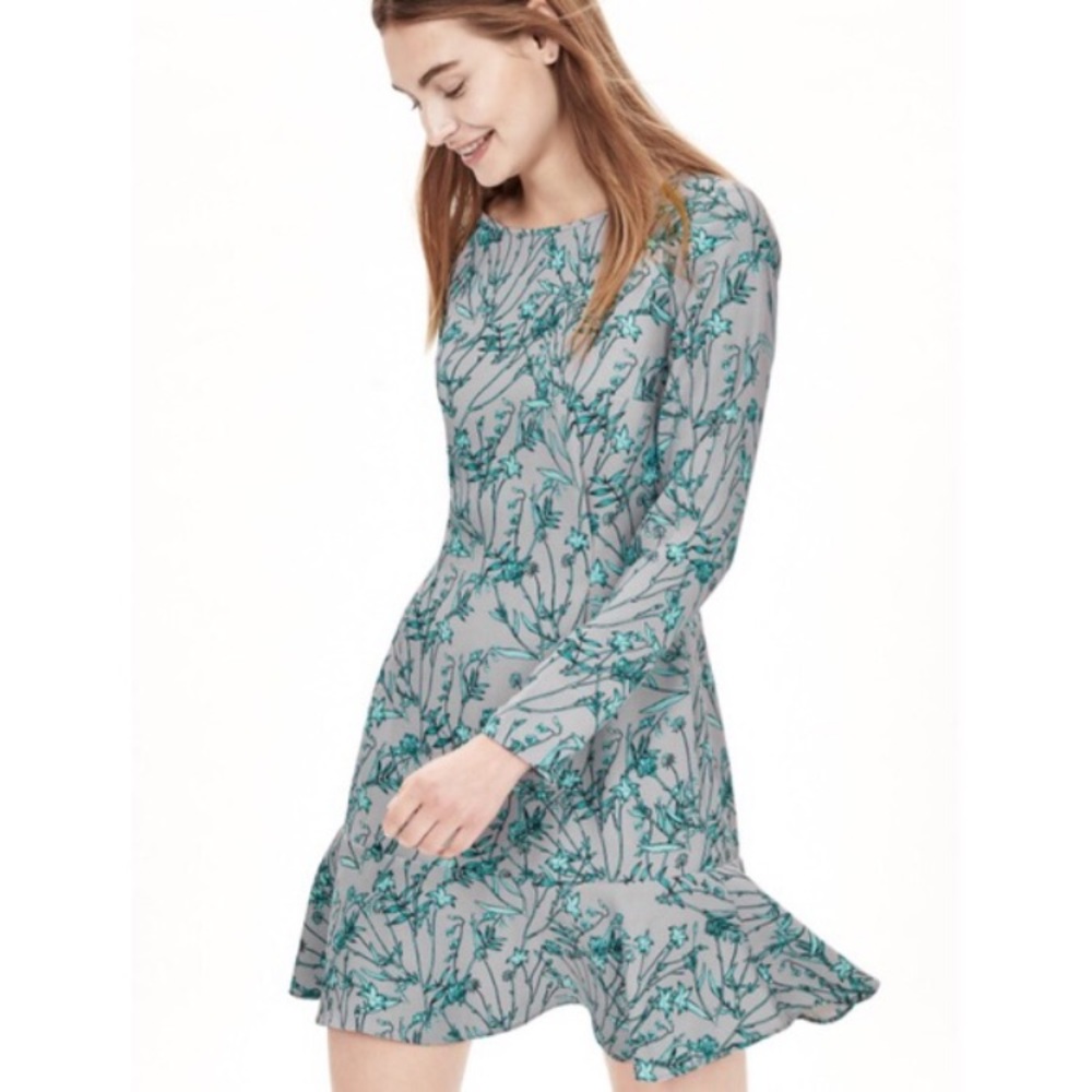 Banana Republic Drop Waist Floral Dress