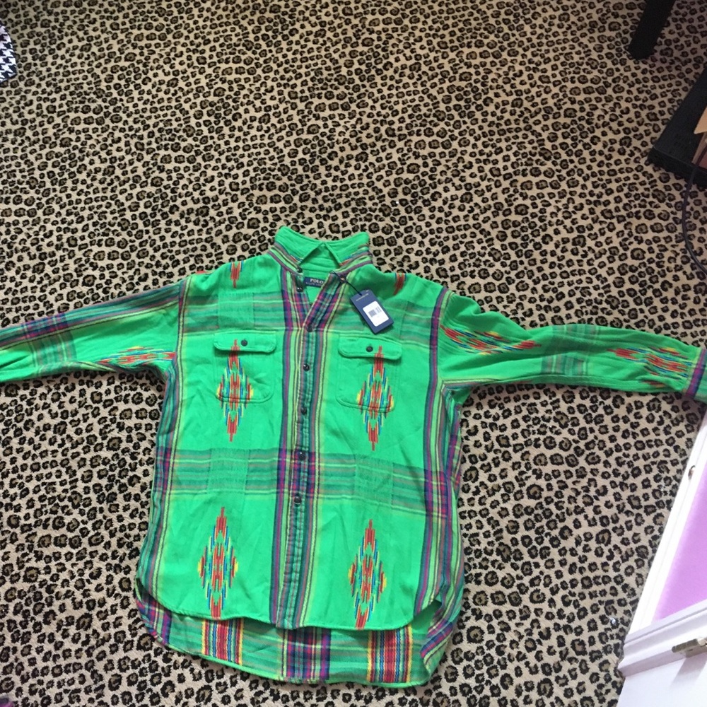 Polo Ralph Lauren womens colorful shirt