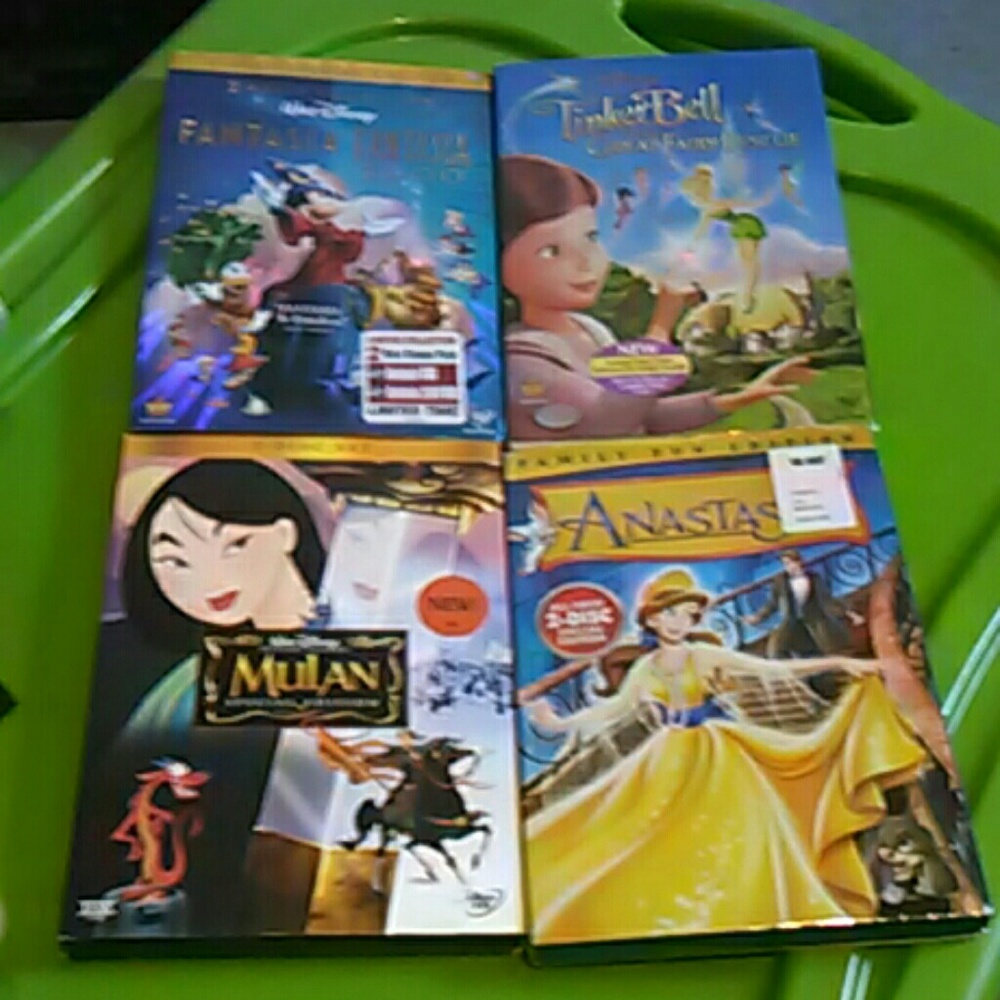 World Disney DVDs movies
