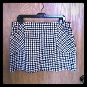 J. Crew wool mini skirt