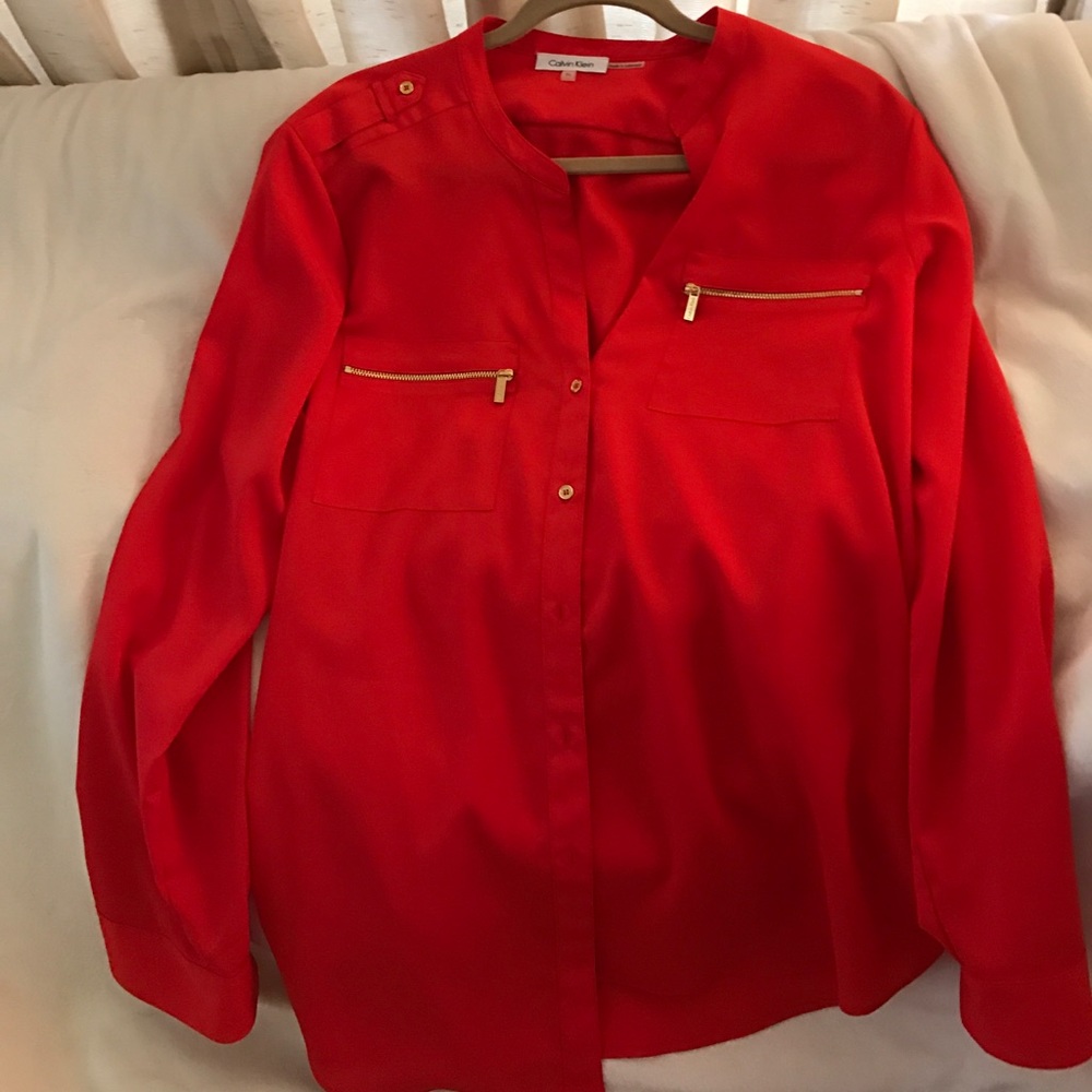 Brand New! Calvin Klein Blouses (Multiple Colors)
