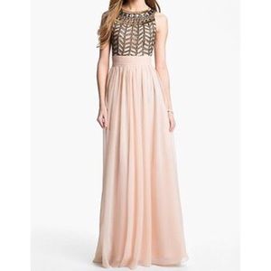Embellished Chiffon Gown