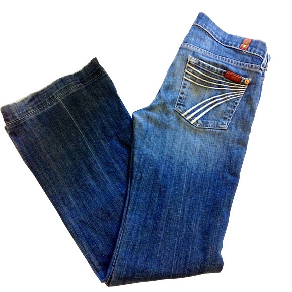 7 For All Mankind Denim - 7FAM Dojo Flare Jeans