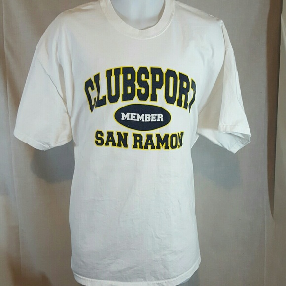 Clubsport San Ramon white XL tshirt - Picture 1 of 2