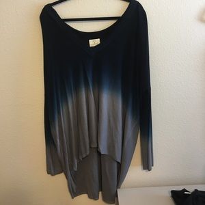 Long sleeve urban outfitter ombré sweater
