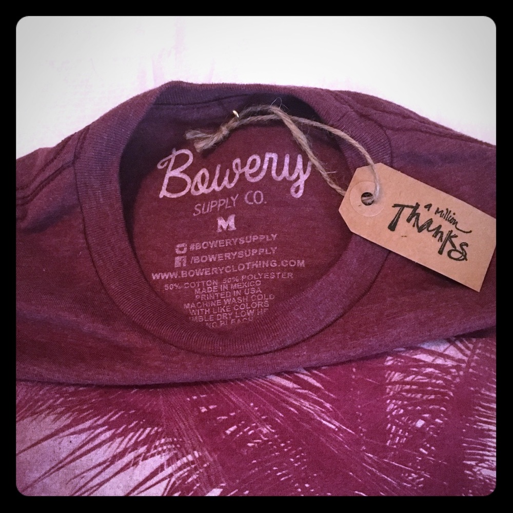 Bowery young men's shirt