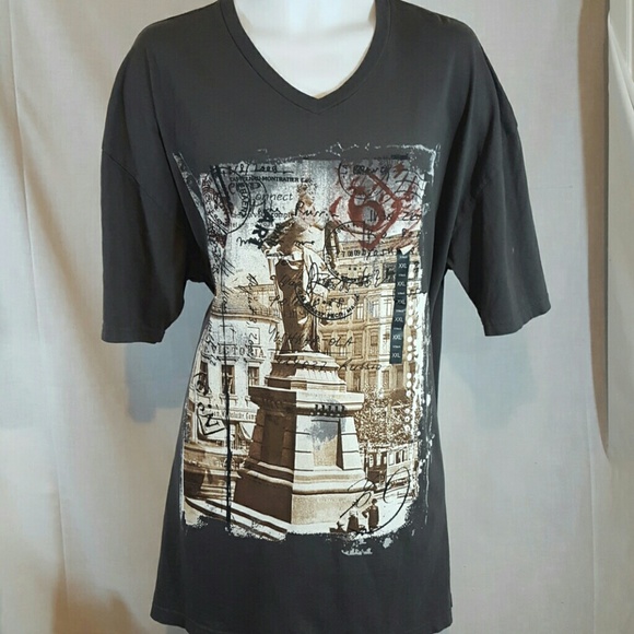 Apt.9 statue art gray 2xl tshirt - Picture 1 of 2