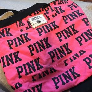 PINK tote bag