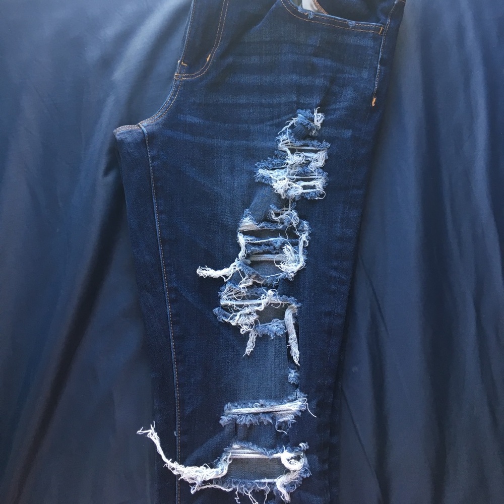 American Eagle Super Stretch blue jeans