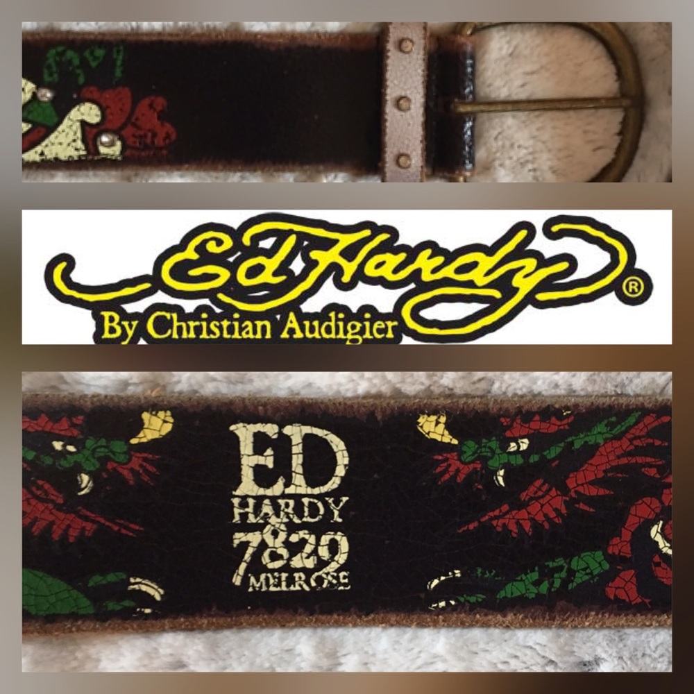 Auth Ed Hardy Belt