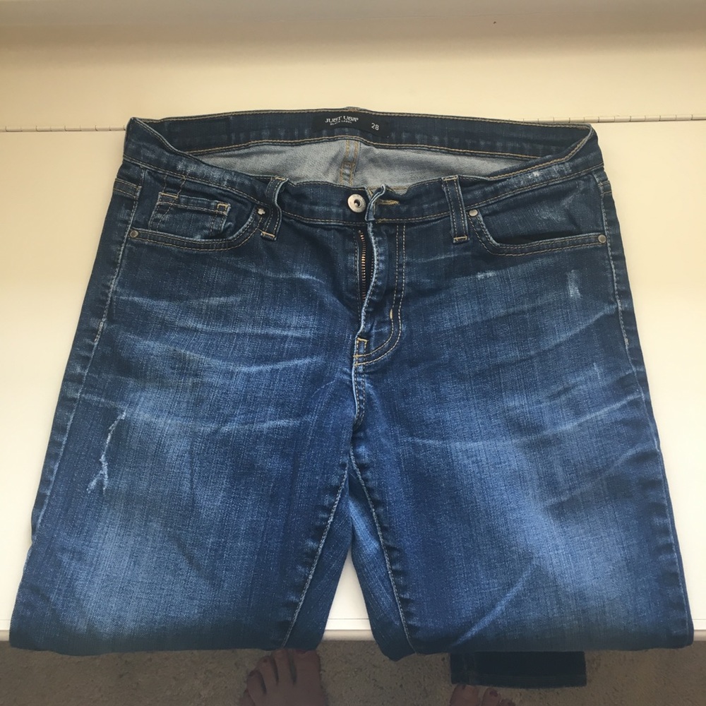 Just USA Black Label skinny jeans