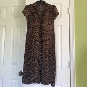 Leopard print dress