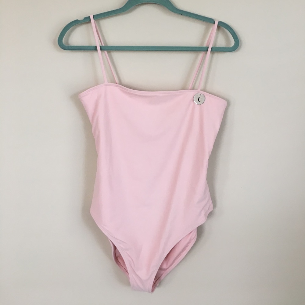 Light Pink Cami Swimsuit
