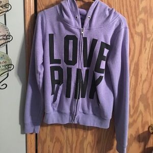 PINK full zip jacket