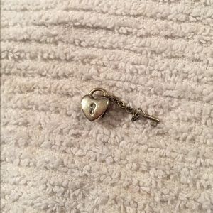 Pandora heart lock and key charm
