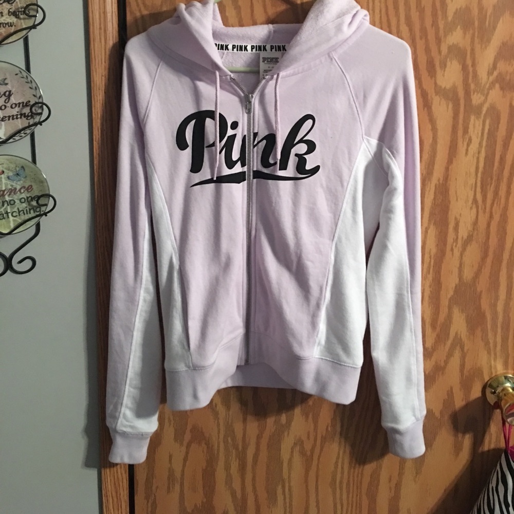 PINK full zip jacket