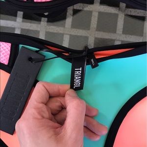 NWT Triangl Poppy Flamingo Fling Bottoms