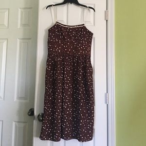 Spaghetti strap ladies dress