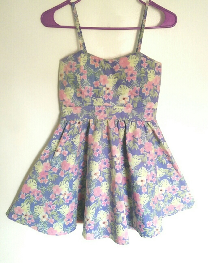 Summer floral dress