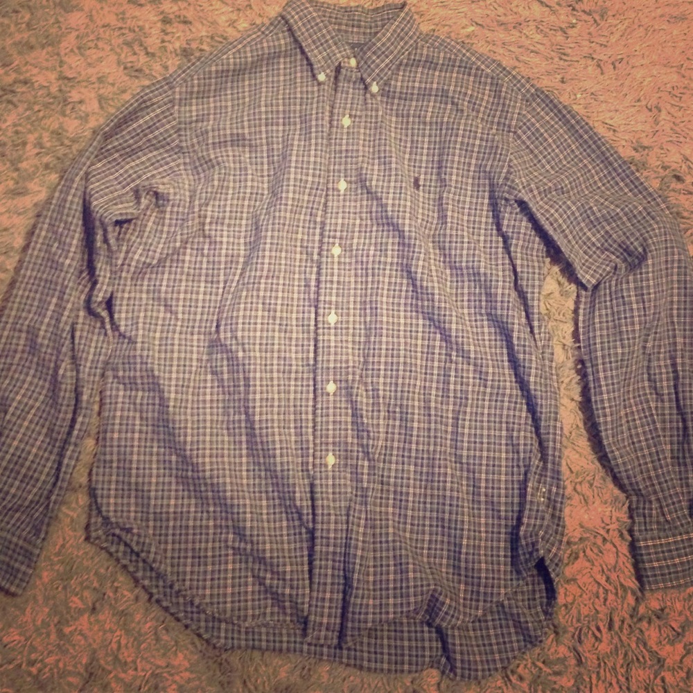 Classic Ralph Lauren button up polo
