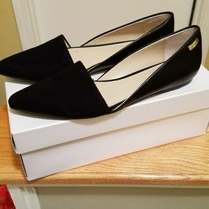 Calvin Klein Suede Flats