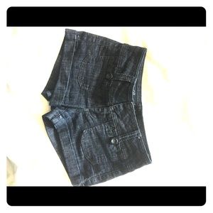 Dark Blue Stylish Jean Shorts
