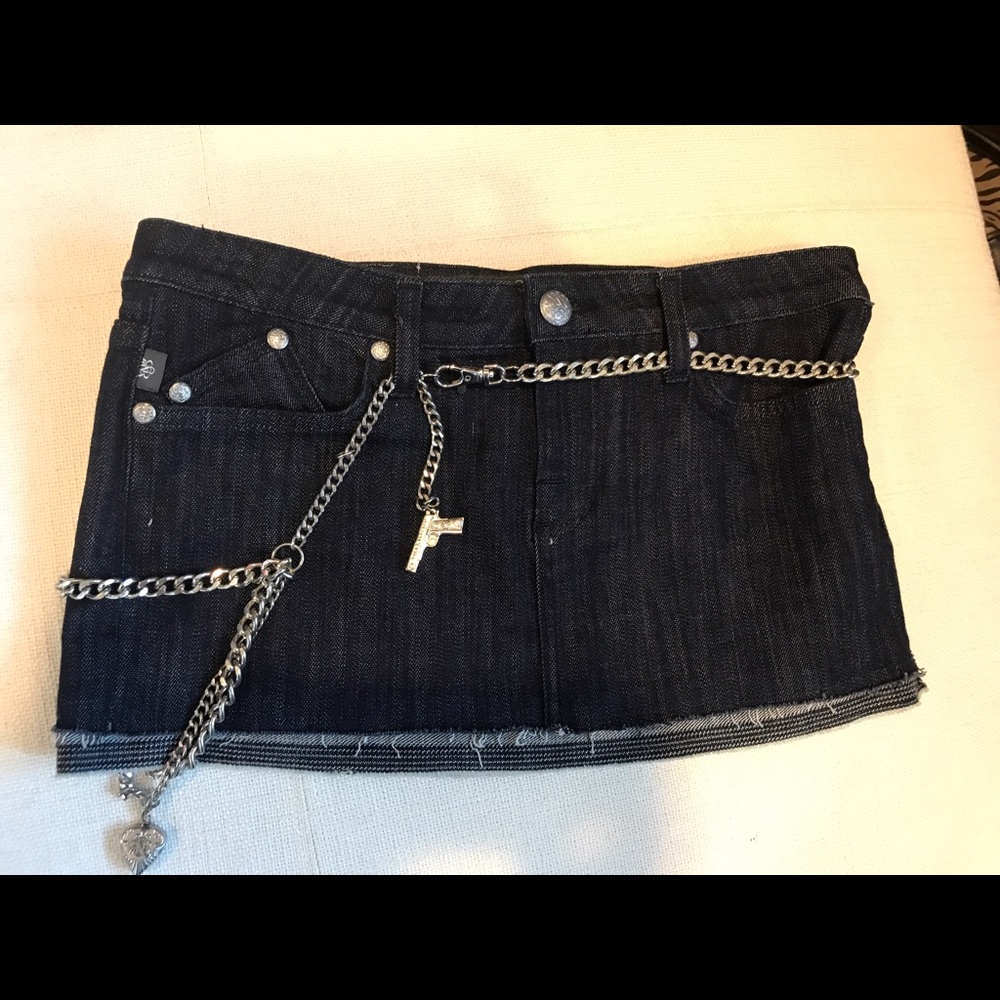 Rock & Republic mini jean skirt