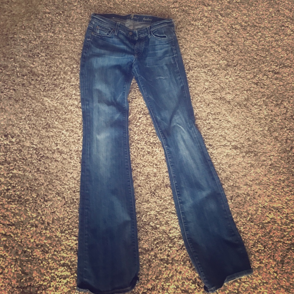 Seven bootcut , Mid waist