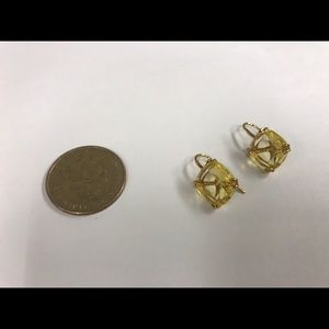 Authentic Stella & Dot Cushion Drop Earrings